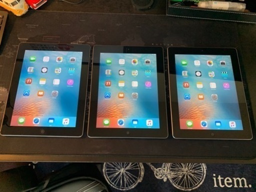 (取り置き中)Apple iPad 2 WiFi 16GB 3台分　状態きれい