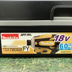 ✨マキタ インパクトドライバ TD172DRGX イエロー 未使用品✨うるま市 