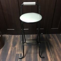 【ネット決済】カウンター用の折り畳み椅子4脚セット