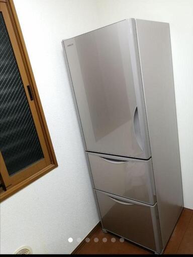 【2019年製】HITACHI R-S38JV(XN)　日立　ノンフロン冷凍冷蔵庫