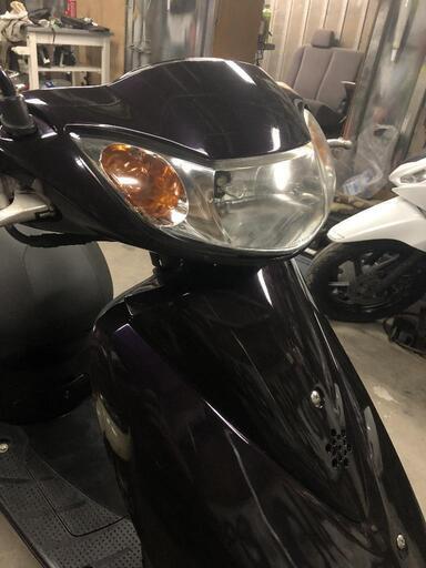 即乗り　ホンダ　ディオ　外装新品パープル色