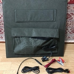 さらに値下げしました！ソーラパネル、ほぼ未使用品