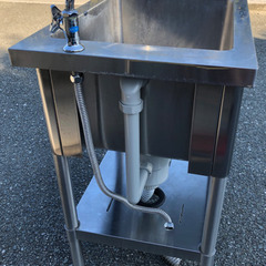 ⭐︎中古品　タニコー　1槽シンク　450×600×800mm 厨房機器⭐︎