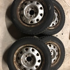 14インチスタッドレス　175/65R14 4穴pcd100