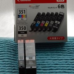 【ネット決済・配送可】Canon純正品　BCI-351+350
