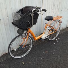 12-6電動アシスト自転車　ブリヂストン　アンジェリーノ　バッテリー　充電器　鍵1本　電動自転車