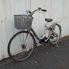 12-7電動アシスト自転車 ヤマハ PASリチウム バッテリー 充電器 鍵1本  
