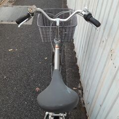 12-7電動アシスト自転車　ヤマハ　PASリチウム　バッテリー　充電器　鍵1本付き　電動自転車