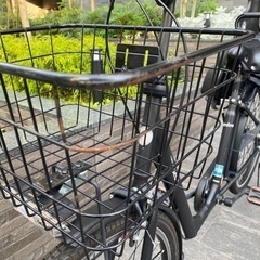 26インチ子供乗せ自転車　3段ギア　オートライト　チャイルドシート付き