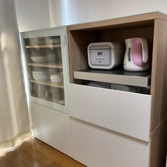 【ネット決済】食器棚 炊飯器 電気ケトル 水屋 IKEA 本日のみ