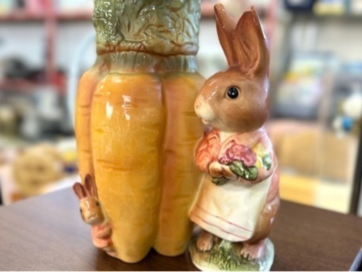 うさぎの親子の花瓶 リサイクル倶楽部 重富のインテリア雑貨 小物 花瓶 の中古あげます 譲ります ジモティーで不用品の処分