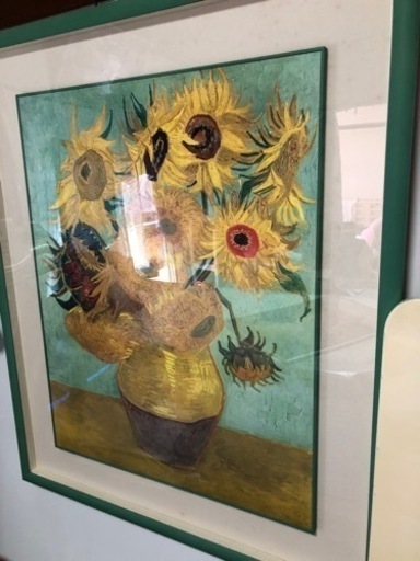 ゴッホ大きな　ひまわり　ケース入り縦110センチ ゴッホ大きな ひまわり ケース入り縦110センチ ゴッホ ひまわり （F4