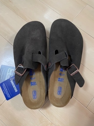 新品Birkenstock Boston 39 ダークブラウン