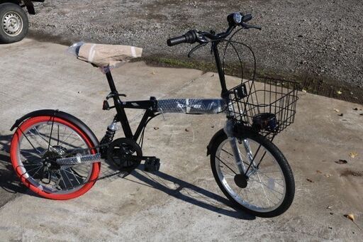 27日予約あり20インチ折畳6段ギア 新車未使用展示車両