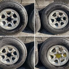 スタッドレスタイヤ　225/80/R15　デリカスペースギア使用