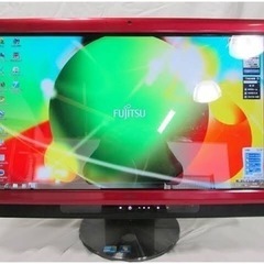 【ネット決済】一体型デスクトップPC FH700/5AT ルビーレッド