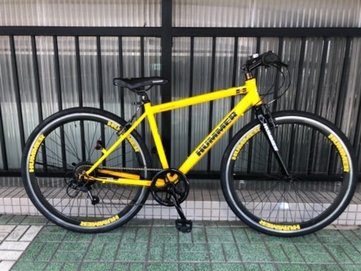 クロスバイクHUMMER(ハマー)7段クロスバイク