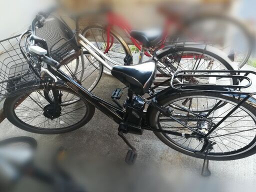 電動アシスト自転車、黒27型