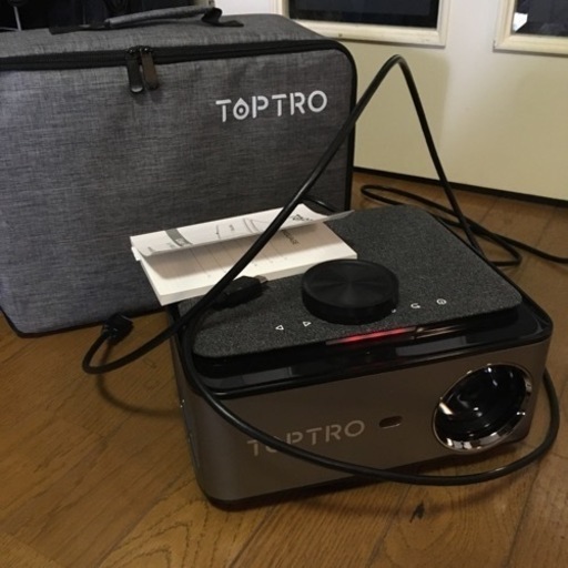 TOPTRO プロジェクター WiFiコネクション 1920 x 1080P 4K 対応, 9500ルーメン 300インチ大画像