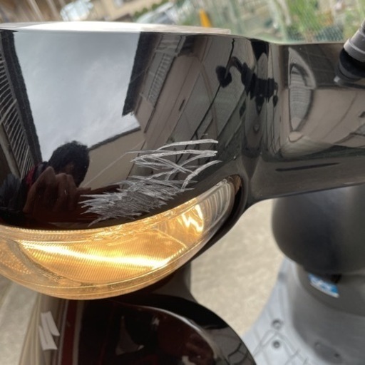 京都大阪限定】現役！！スズキ レッツ4［黒］リアボックス付き