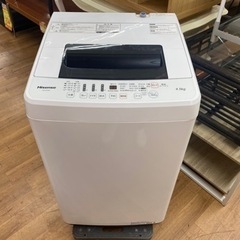 I349  Hisense4.5k洗濯機　2018年式