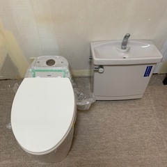 TOTO 手洗い付き　トイレ便器セット