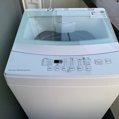 【ネット決済】ニトリ全自動洗濯機　トルネLGY 6kg ホワイト