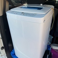 【ネット決済】洗濯機　Haier JW-K42M 4.2kg