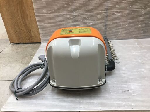 安永 エアーポンプ AP-60F 浄化槽 養魚 中古品