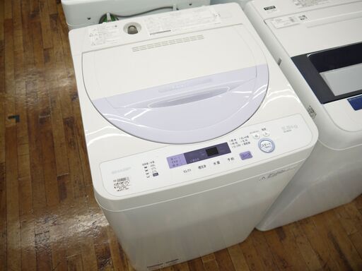SHARPの5.5kg全自動洗濯機(2017)のご紹介！安心の6ヶ月保証つき ...