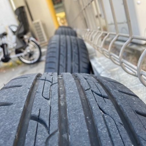 値下げ！】夏タイヤ ホイールセット 195/55R16 4穴 日産ノートに使用