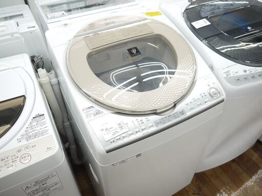 SHARPの縦型洗濯乾燥機(2018年製)のご紹介！安心の6ヶ月保証つき【トレジャーファクトリー入間店家電紹介21-12】