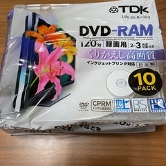 TDK 録画用DVD-RAM 7枚