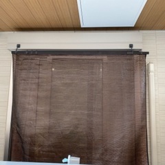 キープ　陽射しを遮る遮熱スクリーン 180×180cm ブラウン