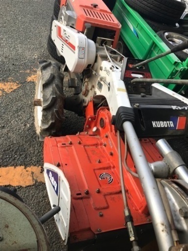 【中古】KUBOTA ディーゼル耕運機　k1-7