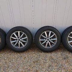 値下げ バリ山 ブリザック アルミホイールセット 15インチ セレナ ノア ヴォクシー