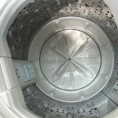 全自動洗濯機　HITACHI NW-50B 2018年製　5.0kg　ピュアホワイト　単身様向け　2ステップウォッシュ　住まい　洗濯 - 家電