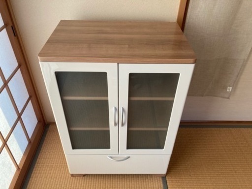 食器棚一人暮らしサイズ Mk 黒田の生活雑貨の中古あげます 譲ります ジモティーで不用品の処分
