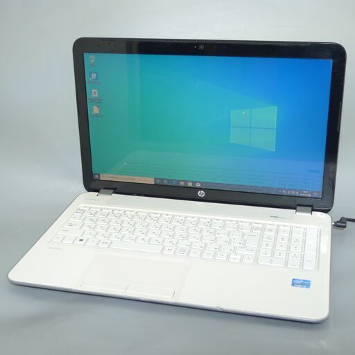 新品高速SSD 白 ノートパソコン 中古良品 15.6型 HP 15-e018TU 第3世代 Core i5 8GB DVDRW 無線 WiFi Bluetooth カメラ Win10 Office