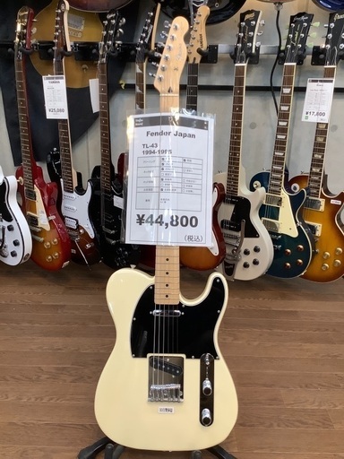 fender Japan フェンダージャパン TL-43テレキャスター ajustsolutions.com