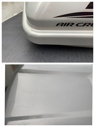 CAR-MATE/カーメイト ルーフボックス 大容量 RV-INNO BR570 エアクルーザー カギ2個/付属品/取扱説明書付き【ユーズドユーズ名古屋天白店】 J1322