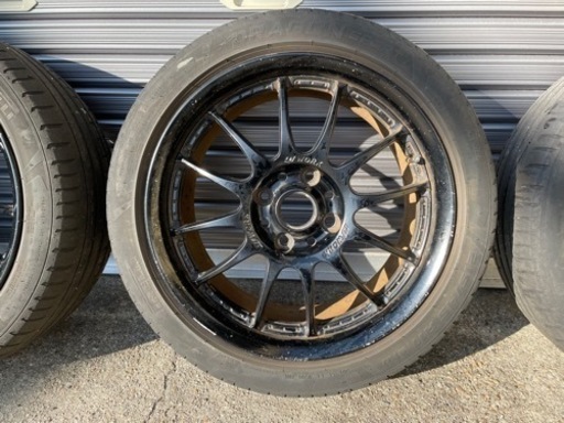 17×7J オフセット45 PCD114.3 ホイール スタッドレス等に