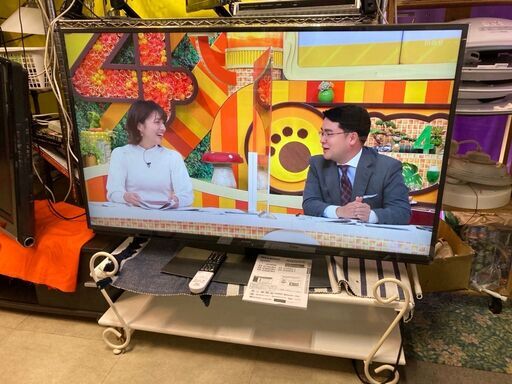 ☆中古 激安！！￥65,800→59,800値下げ！！SHARP　シャープ　50インチ液晶テレビ　家電　４T-C50CL1型　【BBL082】