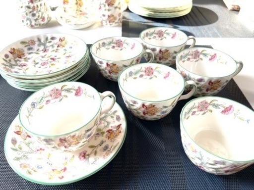 【美品】ミントン カップ\u0026ソーサー6客