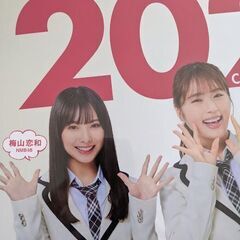 ジョーシン！2022年カレンダーNMB48 渋谷凪咲&梅山恋和&...