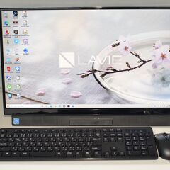 【ネット決済・配送可】中古良品 一体型パソコン Windows1...