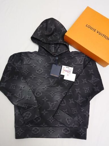 LOUISVUITTON　ルイヴィトン　2054 フーディ3Dモノグラムプルオーバーパーカー XS　美品 ヴァージルアブロー　レシートあり　値下げ交渉OK