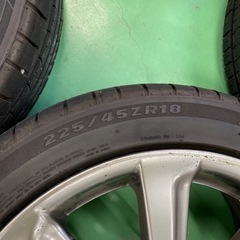 200系 クラウン 純正ホイール タイヤ新品バリ山