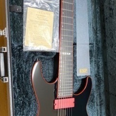 ESP E-II M-II Seven “ Redbing / Black “ 7弦ギター