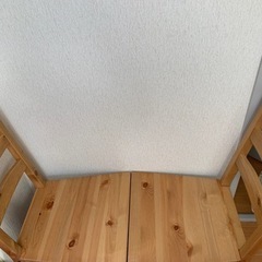 【ネット決済】IKEA 木製椅子　二脚セット　お値下げしました
